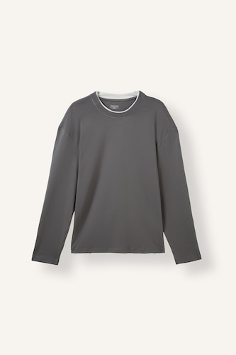 %100 Pamuk Regular Fit Uzun Kollu Basic Tişört
