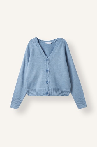 Young Girls - Teen Girls Blue Regular Fit Cardigan
