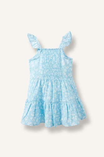Baby Girl Strappy Woven Dress