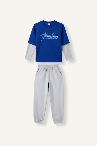 Boy T-Shirt Sweatpants 2 Piece Set