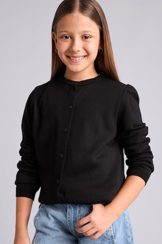 FILLES Noir Cardigan