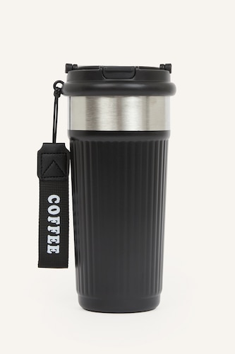 Woman Black Mug Cup