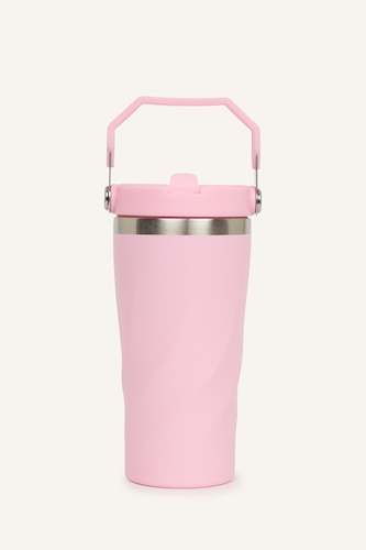 Erkek Pembe Kulplu Matara Kupa Bardak Unisex