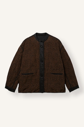 Relaxed Fit Leopar Desenli Mont