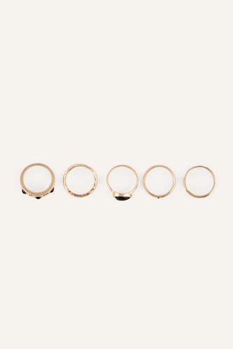 Lot de 5 Bagues Manuka x Defacto pour femme