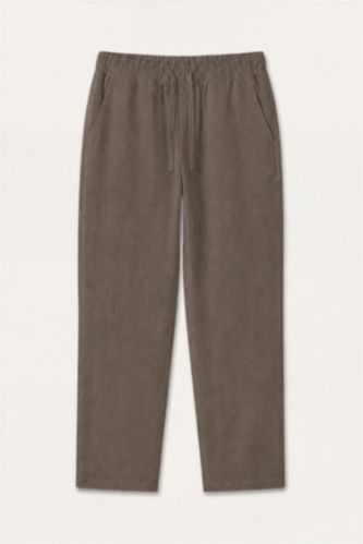 Erkek Açık Kahve %100 Pamuk Regular Fit Pantolon