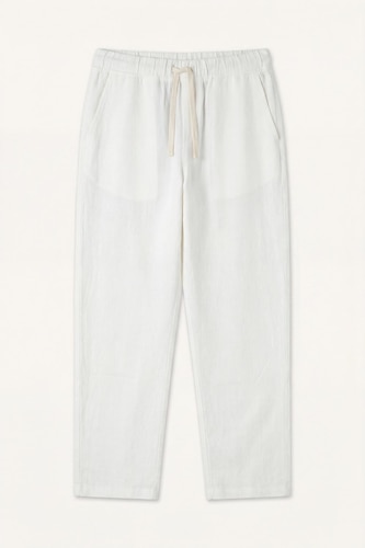 100% Cotton Regular Fit Drawstring Waist Trousers