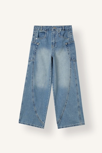Girl Wide Leg Jeans