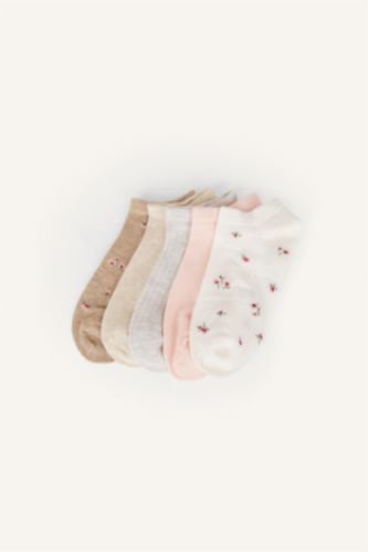 Women Karma 5 Piece Cotton Short Socks