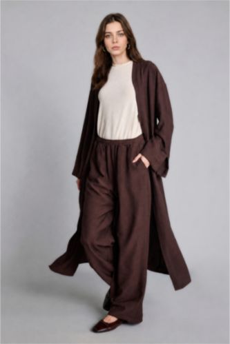 Women Brown Relax Fit Trousers