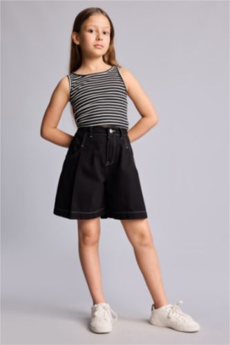 Young Girls - Teen Girls Black Girl Shorts