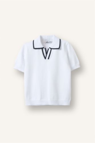 Baby Boys White Baby Boy Regular Fit Pullover