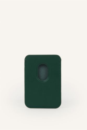 Men Green Man Business Card Wallet