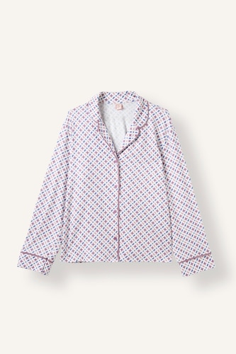 Ensemble pyjama motifs à manches longues Coupe régulière