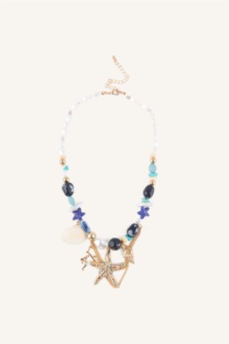 Women White Necklace