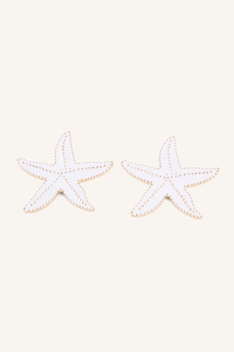 Woman Sea Theme Earrings