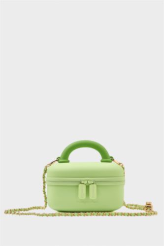Kadın Yeşil FunGooFun X Defacto Zincir Detaylı Kadın Çapraz Çanta