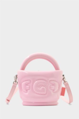 Kadın Pembe FunGooFun X Defacto Çıkartılabilir Askılı Balon Tasarımlı Kadın Omuz Çantası