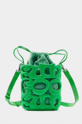 Kadın Yeşil FunGooFun X Defacto İkon Tasarımlı Kadın Çapraz Çanta