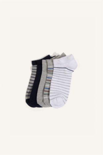Men Karma 5 Piece Cotton Short Socks