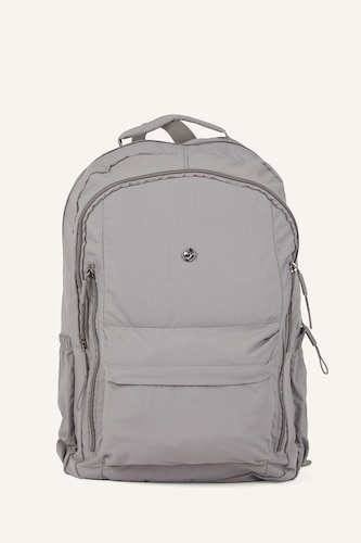 Woman Grey Backpack