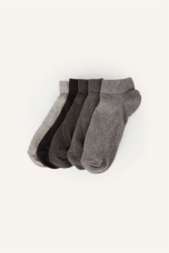 Men Karma 5 Piece Cotton Short Socks