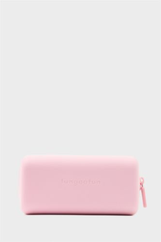 Kadın Pembe FunGooFun X Defacto Altın Külçe Formlu Makyaj Çantası