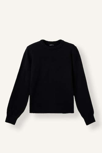 Women Black Regular Fit Pullover