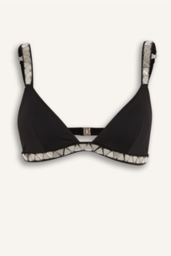 Women Black Bikini Top