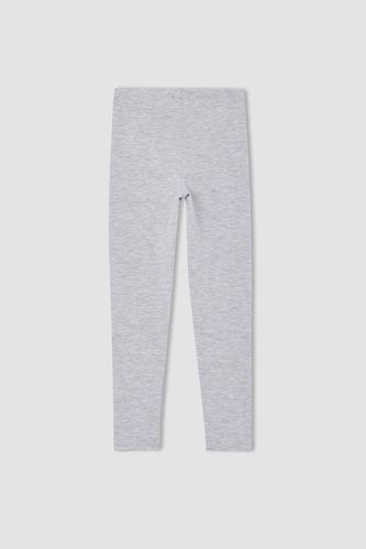 Grey Churidar-Length Woolen leggings - Rvk