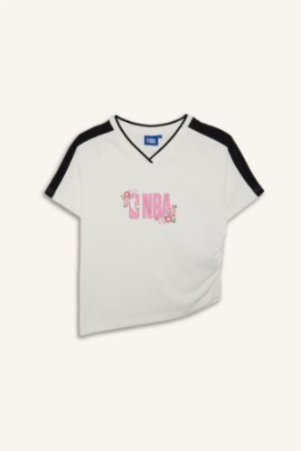 Women Ecru Relax Fit Short Sleeve T-Shirt