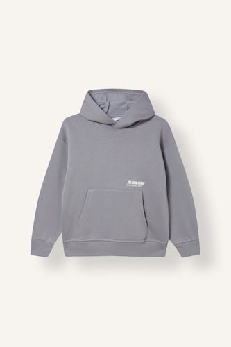 Boy Regular Fit Heavyweight Printed Hoodie