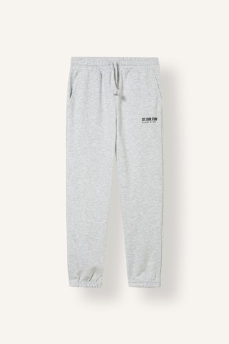 Boy Heavy Fabric Elastic Legs Joggers