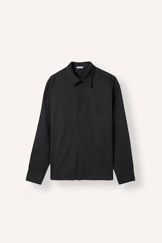 Printed Boxy Fit Long Sleeve Shirt