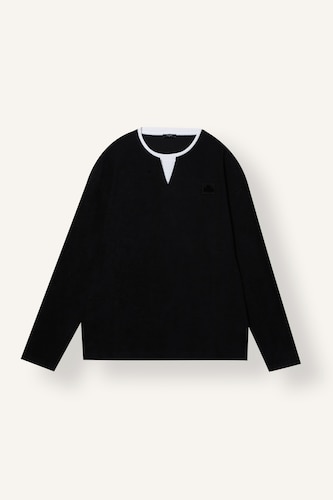 Boxy Fit Crew Neck Printed Sweatshirt