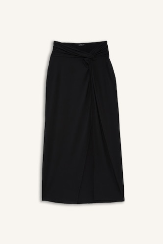 Regular Fit Black Pareo