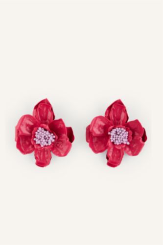 Women Fushsia Earring