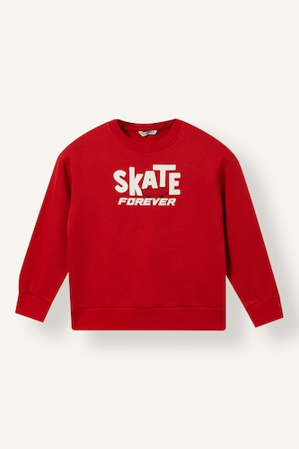 Oversize Fit Soft Hairy Inside Sweatshirt