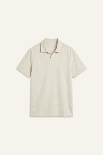Regular Fit Polo Collar Short Sleeve Polo T-Shirt