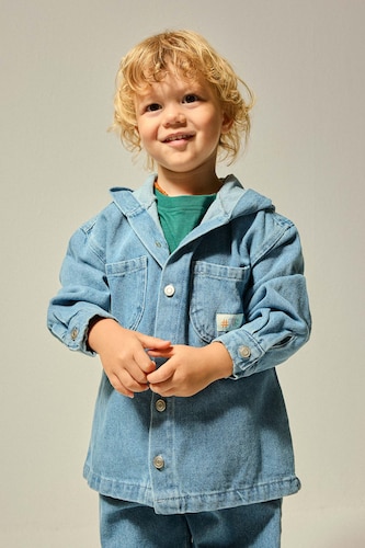 Baby Boys Light Blue Baby Boy Jacket