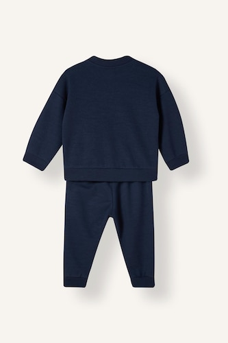 Ensemble Sweatshirt zippé imprimé et Jogging pour bébé garçon
