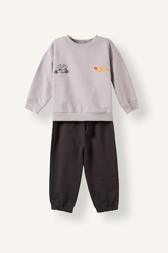 Baby Boy 100% Cotton Hot Wheels 2 Piece Set