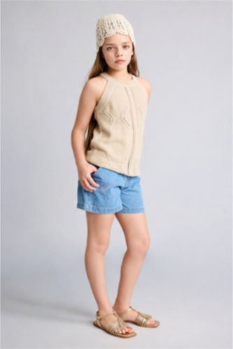 GIRLS & TEENS Blue Girl Shorts