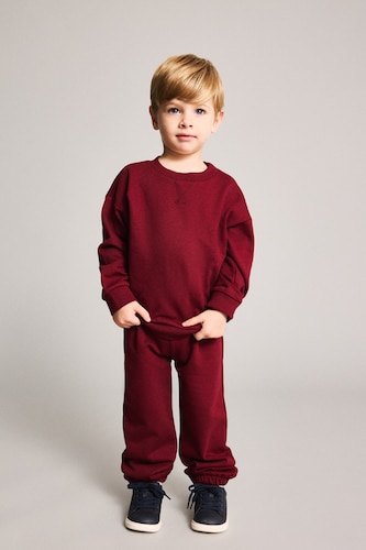 BABY BOY Bordeaux Boy 2 Piece Pyjama Set