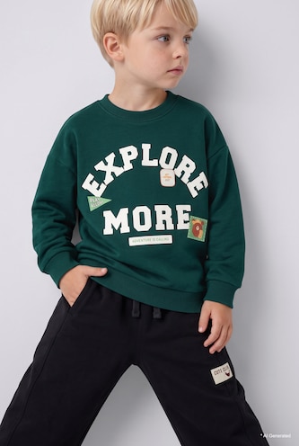 Baby Boy Oversize Sweatshirt