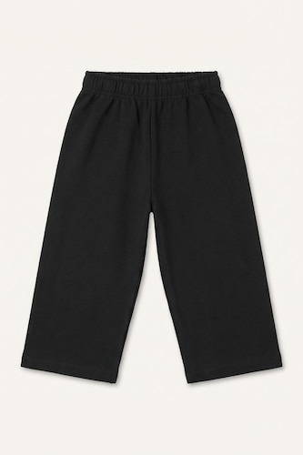 Baby Boy 100% Cotton Barrel Fit Label Detail Trousers