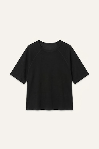 Boxy Fit Crew Neck Short Sleeve T-Shirt