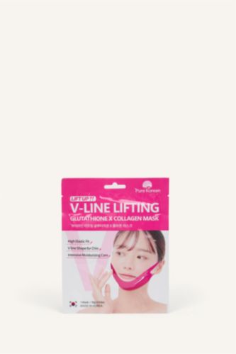 Kadın Neon Fuşya Pure Korean V-Line Lifting Maske