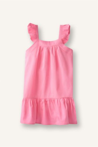 Baby Girls Pink Sleeveless Woven Dress