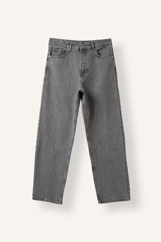 Baggy Fit Regular Waist Wide Leg Jeans